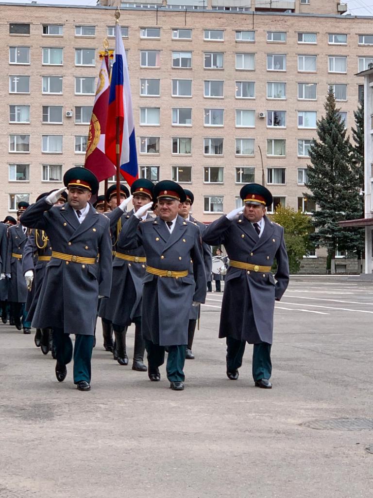 Празднование 75 летия Санкт-Петербургского ордена Жукова института войск Национальной гвардии Российской Федерации